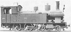G 3/4 202 SLM-Werksfoto von 1905